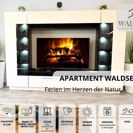 Apartment Neu Exklusives Waldseele Mit Indoor-pool, Sauna, Lage Und Ausblick In Natur, Hunde Willkommen